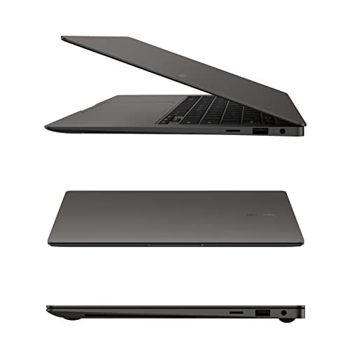 SAMSUNG 14” Galaxy Book3 Pro Laptop PC Computer, 13th Gen Intel Core i7-1360P Processor / 16GB / 512GB, 3K AMOLED Screen, 120hz, Fingerprint Reader, FHD Webcam, 2023 Model, NP940XFG-KC2US, Graphite