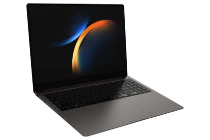 SAMSUNG 14” Galaxy Book3 Pro Laptop PC Computer, 13th Gen Intel Core i7-1360P Processor / 16GB / 512GB, 3K AMOLED Screen, 120hz, Fingerprint Reader, FHD Webcam, 2023 Model, NP940XFG-KC2US, Graphite