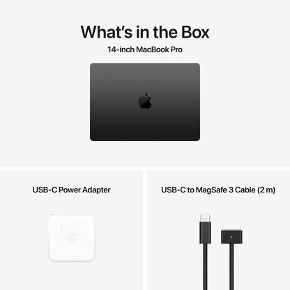 Apple MacBook Pro 14.2" with M4 Max Chip, Late 2024-16-Core / 40-Core, Space Black, Standard Display, 64GB, 96W Adapter, 1TB SSD