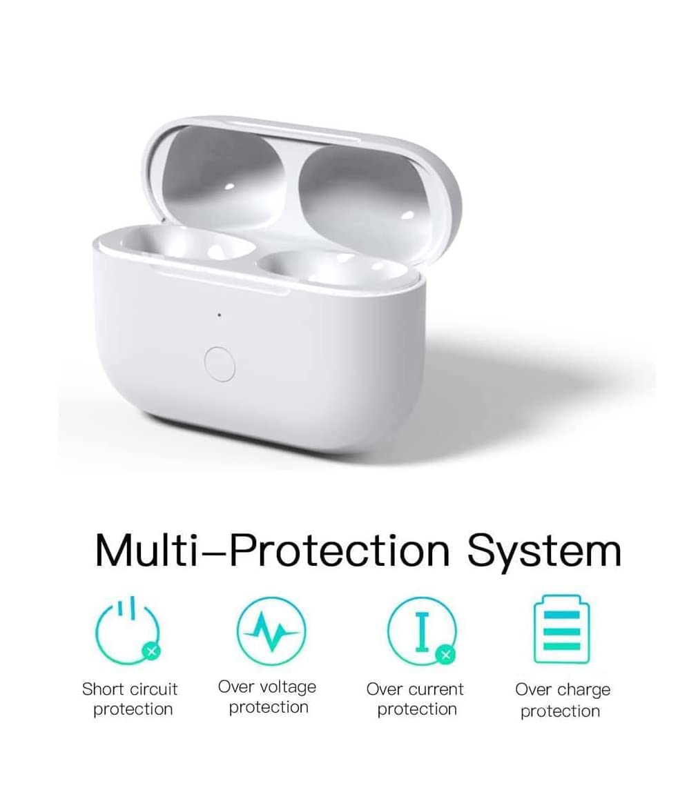 Newest Replacement Charging Case Compatible with AirPod Pro 2nd Generation, Air pod Pro 2 with Bluetooth Pairing Sync Button