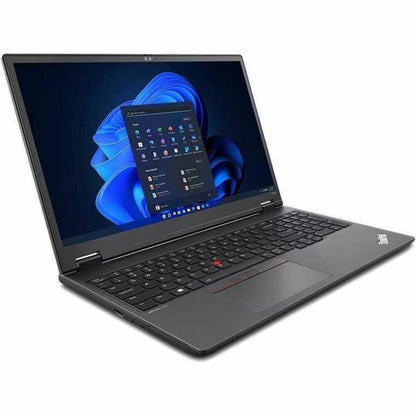 Lenovo ThinkPad P16v Gen 1 21FC003KUS 16" Notebook - WUXGA - 1920 x 1200 - Intel Core i9 13th Gen i9-13900H Tetradeca-core (14 Core) 2.60 GHz - 32 GB Total RAM - 1 TB SSD - Thunder Black