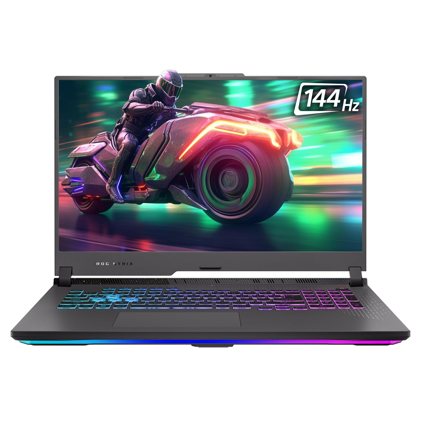 ASUS Rog Strix Gaming Laptop, AMD Ryzen 9 7845HX, 64 GB DDR5 RAM, 2 TB PCIe SSD, 17"" FHD (1920x1080), Nvidia Geforce RTX 4070, Numeric Keyboard, W11 Home, Gray