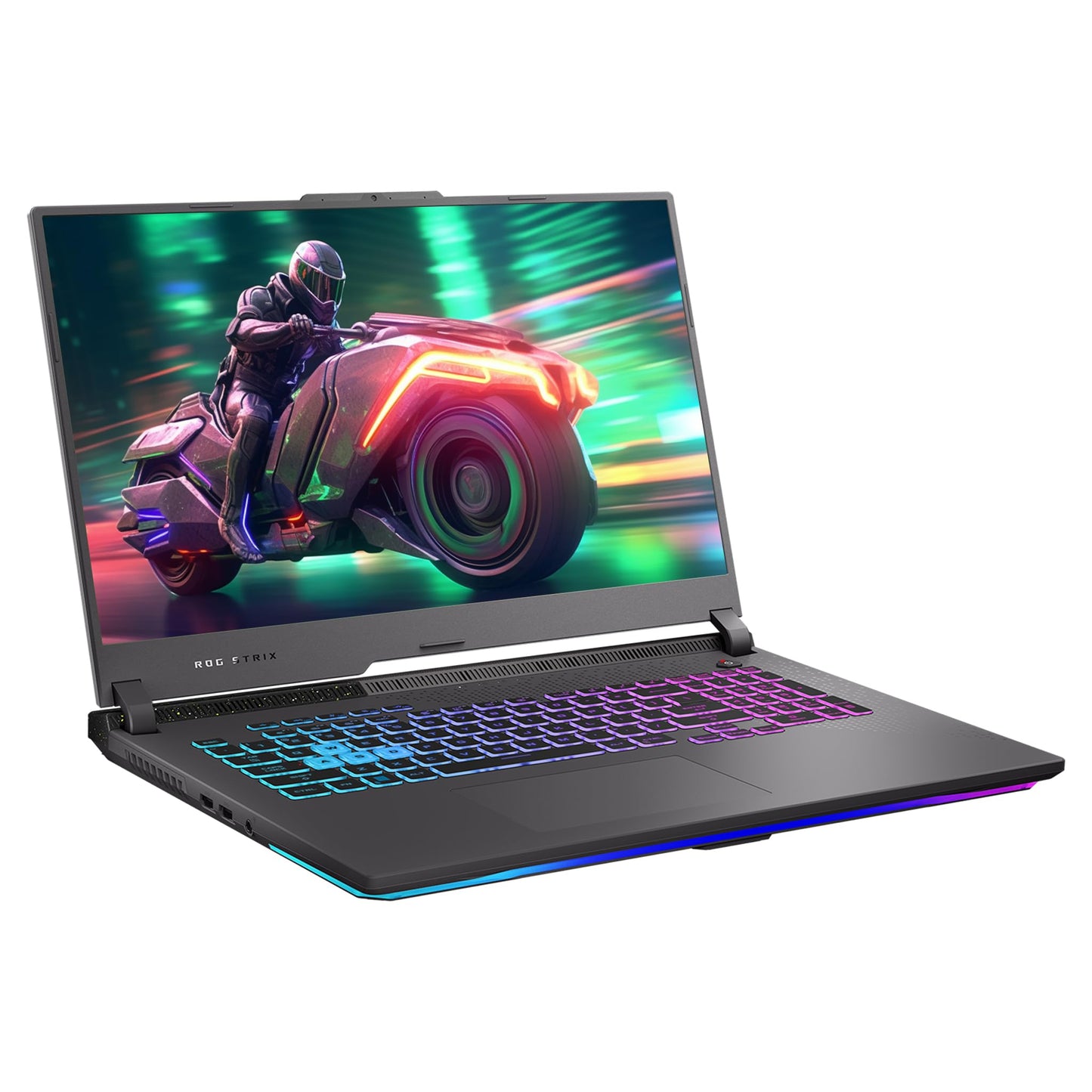 ASUS Rog Strix Gaming Laptop, AMD Ryzen 9 7845HX, 64 GB DDR5 RAM, 2 TB PCIe SSD, 17"" FHD (1920x1080), Nvidia Geforce RTX 4070, Numeric Keyboard, W11 Home, Gray